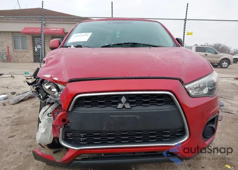 2015 Mitsubishi Outlander Sport Es from USA, damaged, VIN 4A4AP3AW0FE048428